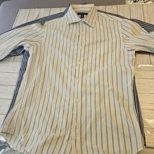 Banana Republic Mens Medium‎ 15-15.5 Button Down Long Sleeves 3PK